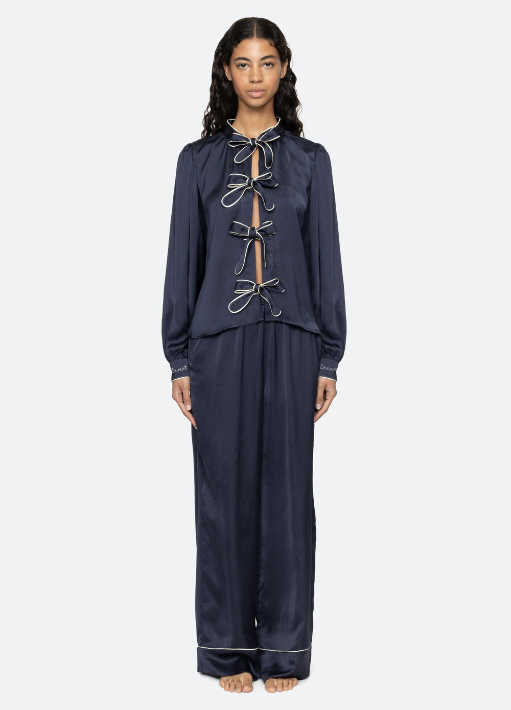 Navy Marceline PJ Set | Sea New York
