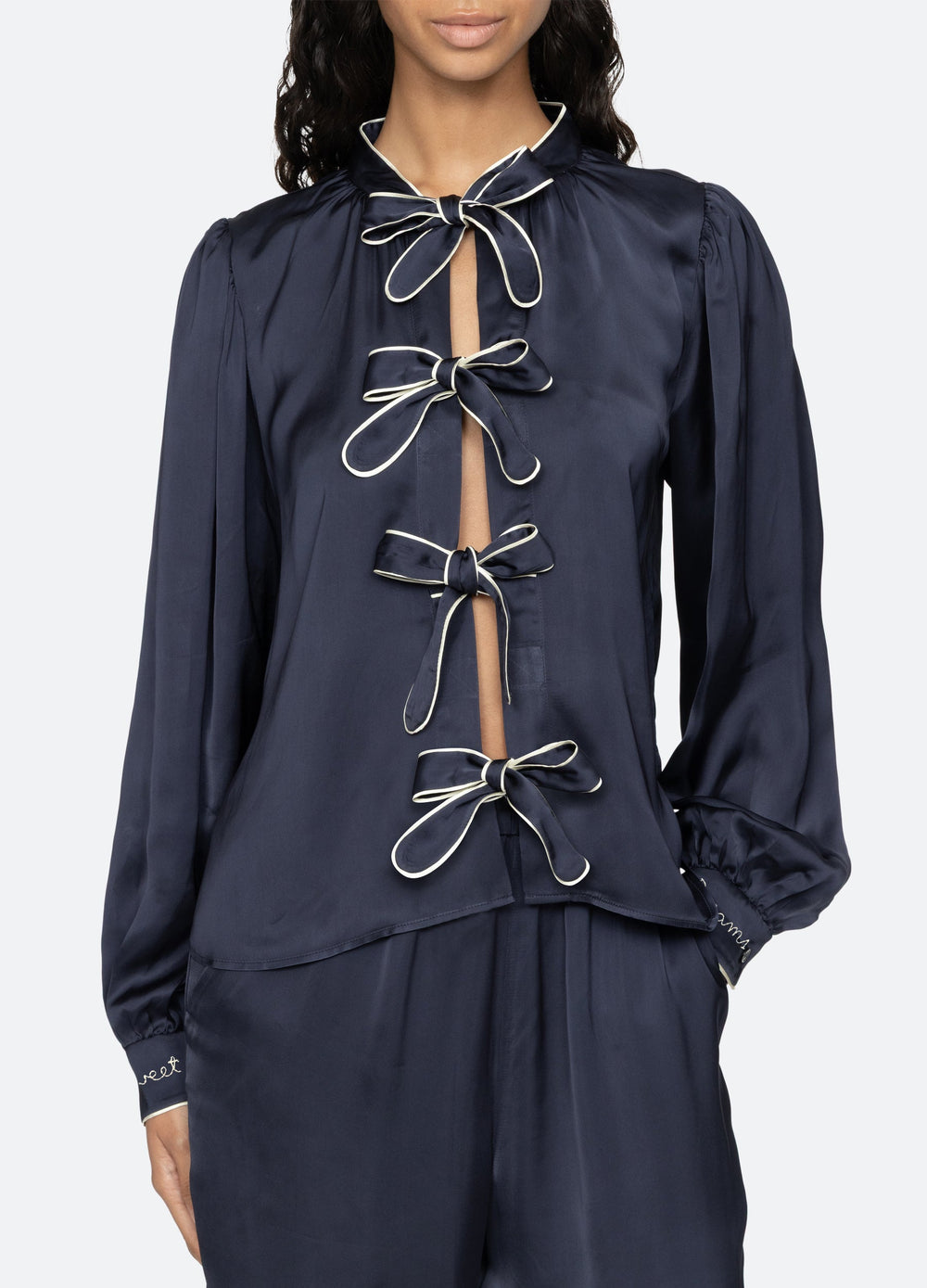 Navy Marceline PJ Set | Sea New York