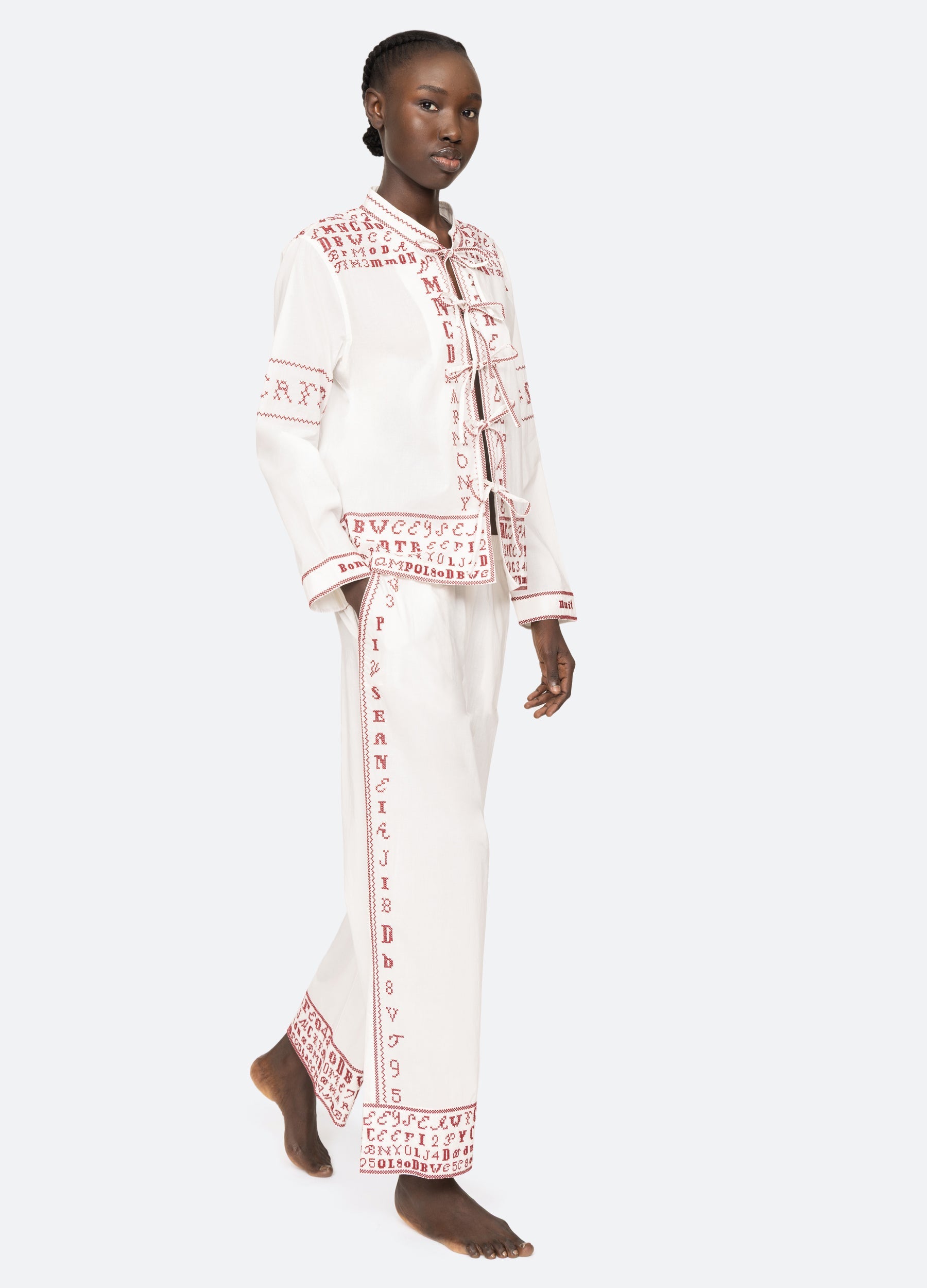 White Kit PJ Set | Sea New York