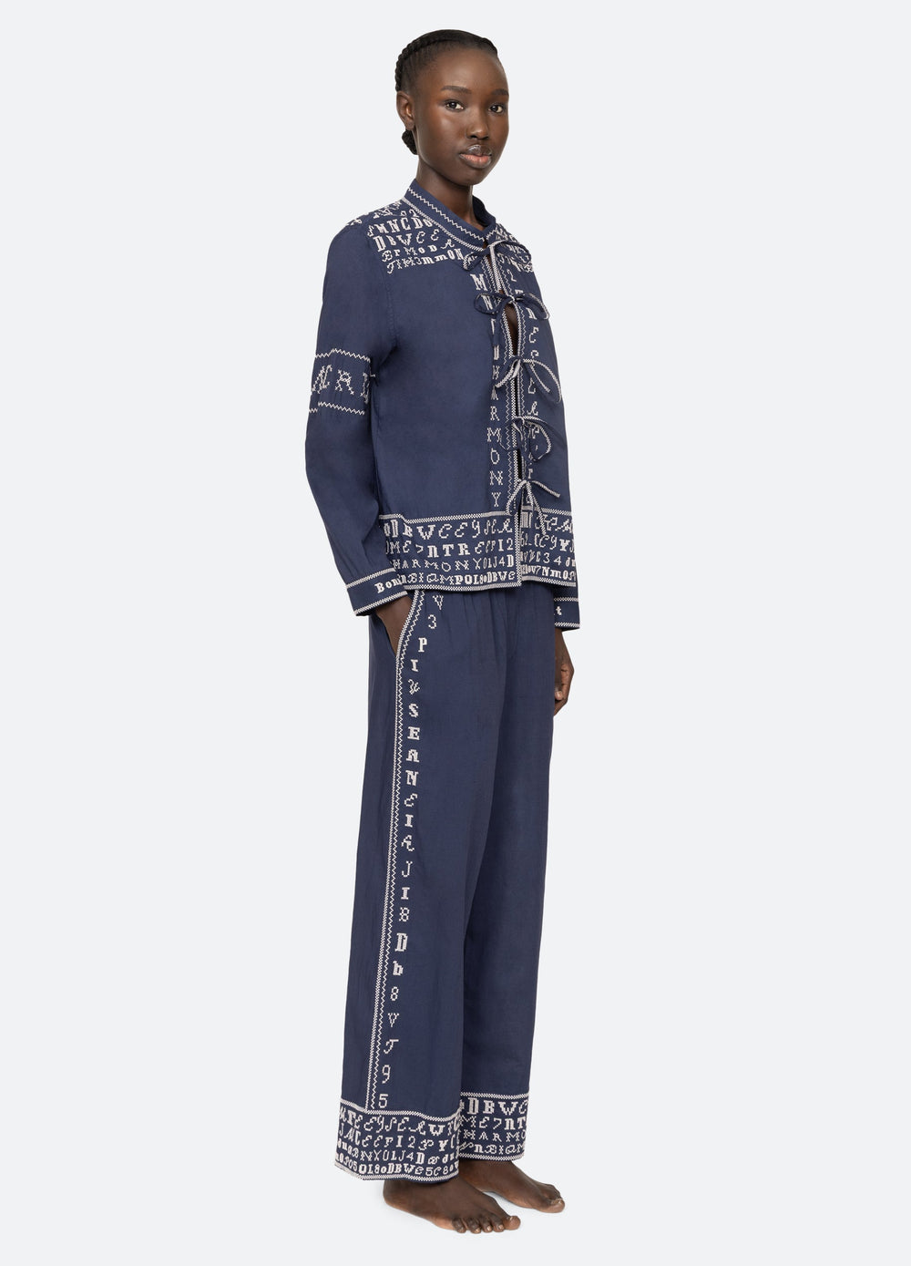 White Kit PJ Set | Sea New York