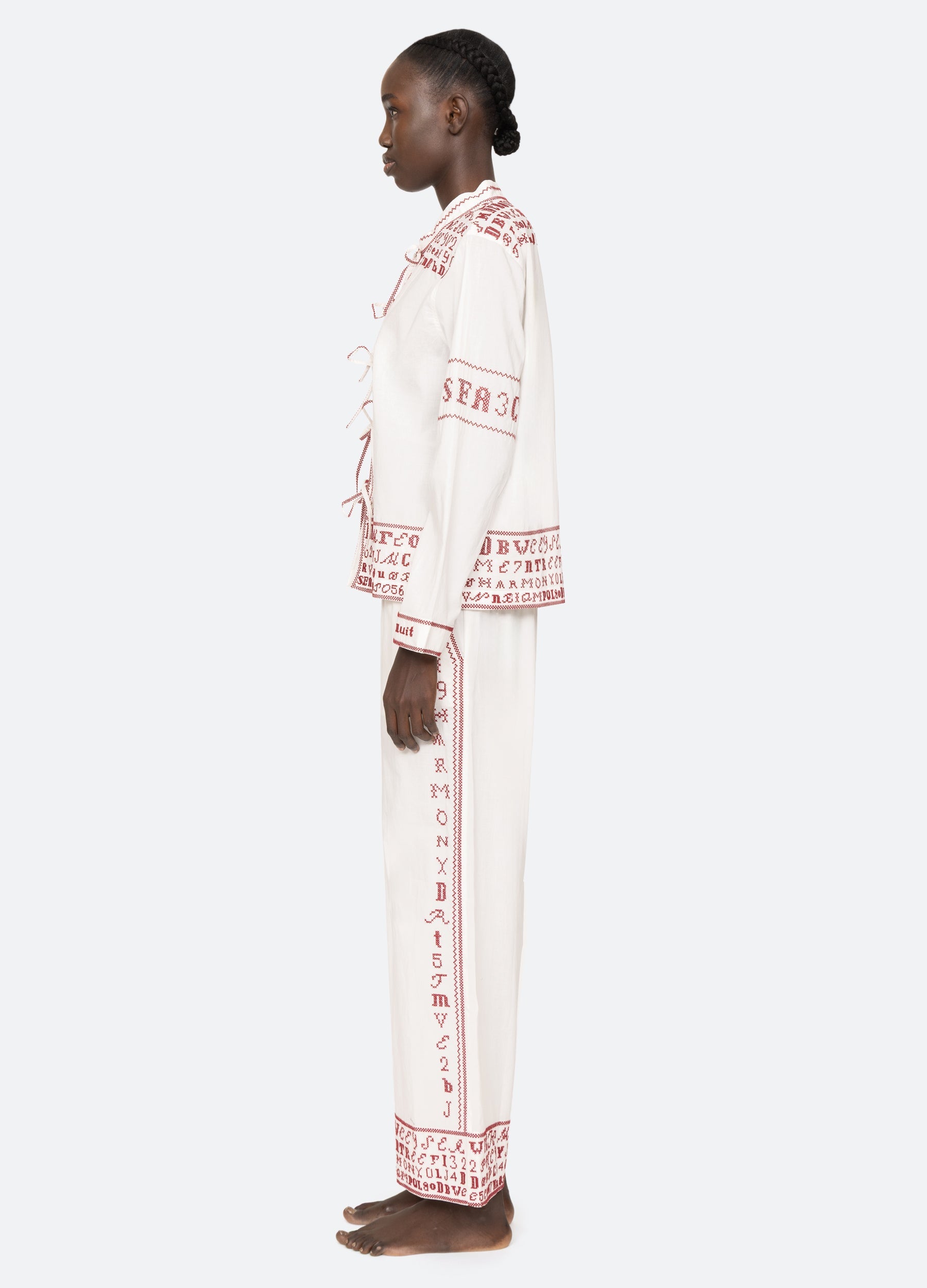 White Kit PJ Set | Sea New York