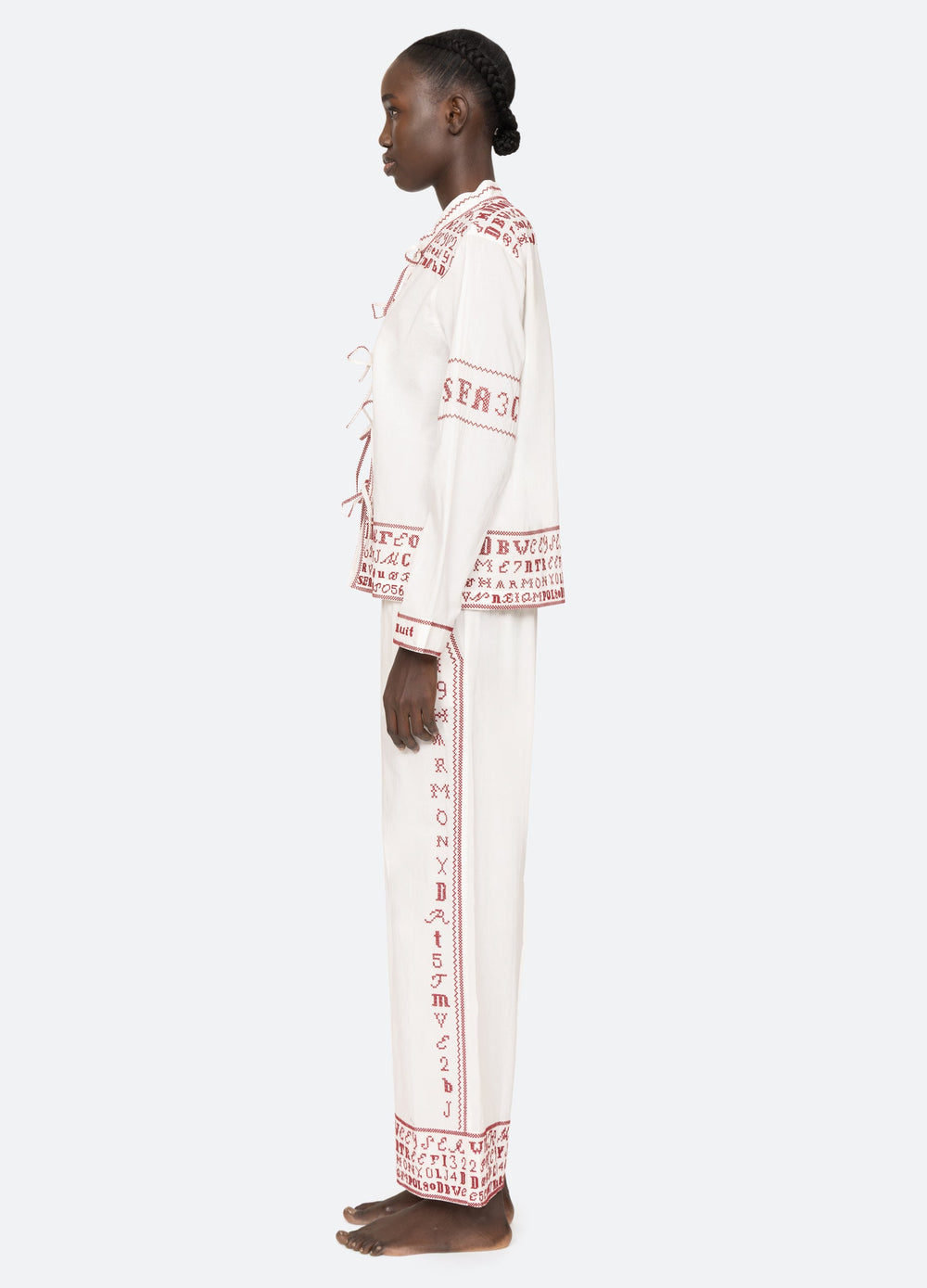 White Kit PJ Set | Sea New York