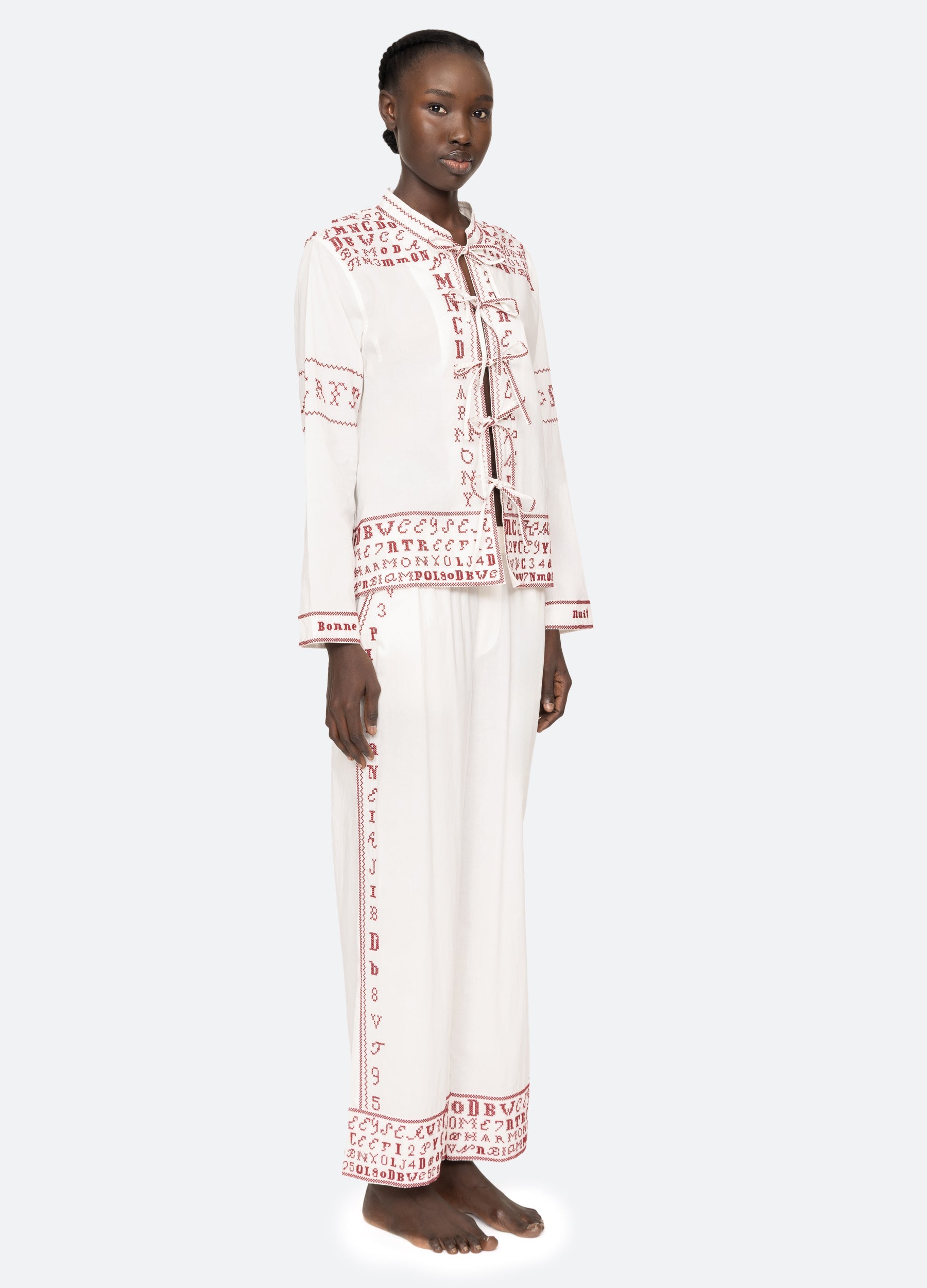White Kit PJ Set | Sea New York
