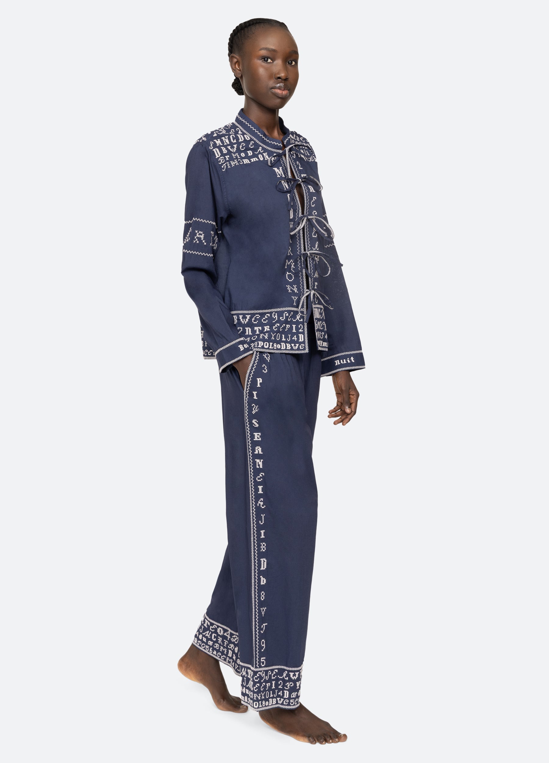 White Kit PJ Set | Sea New York