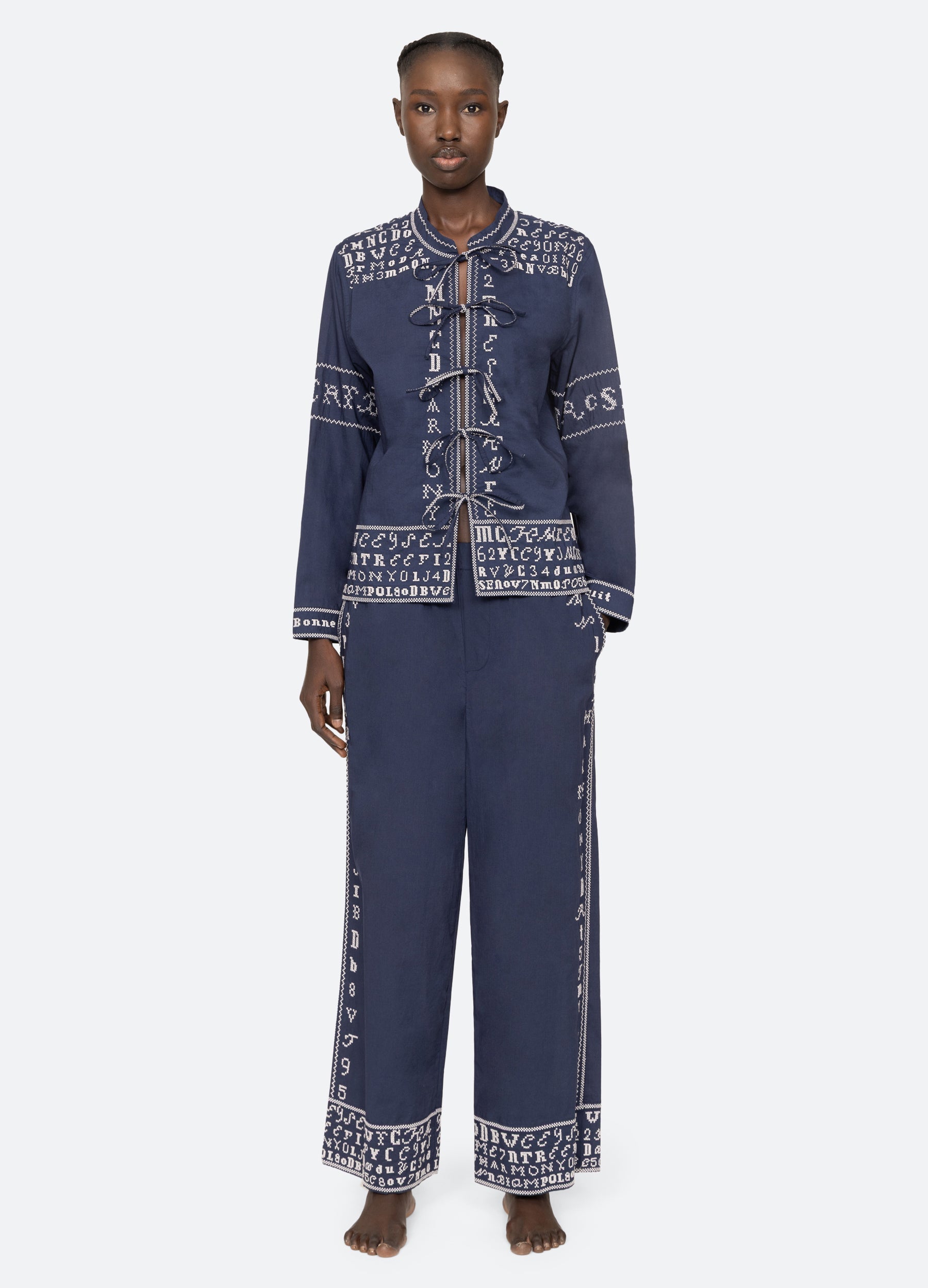 White Kit PJ Set | Sea New York