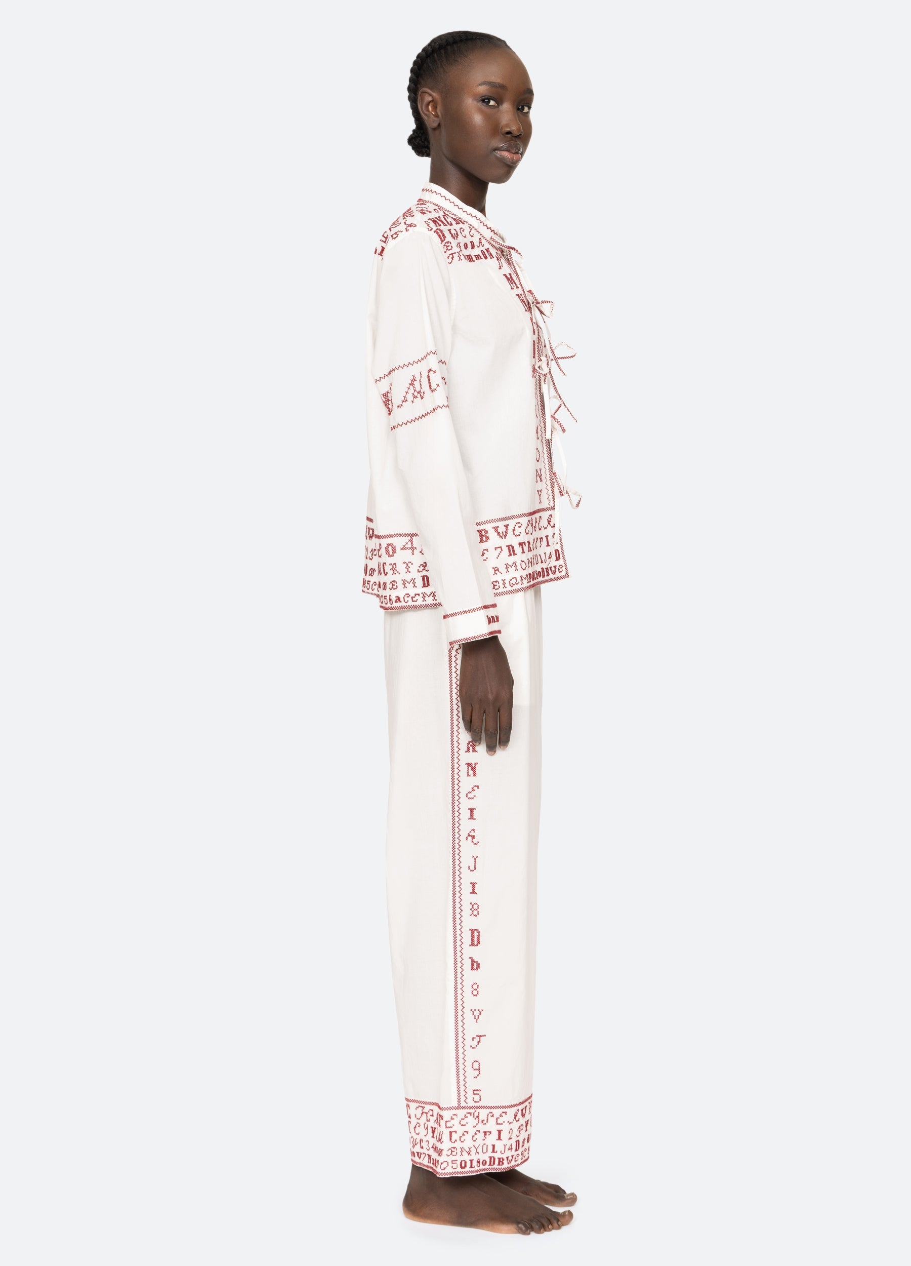 White Kit PJ Set | Sea New York