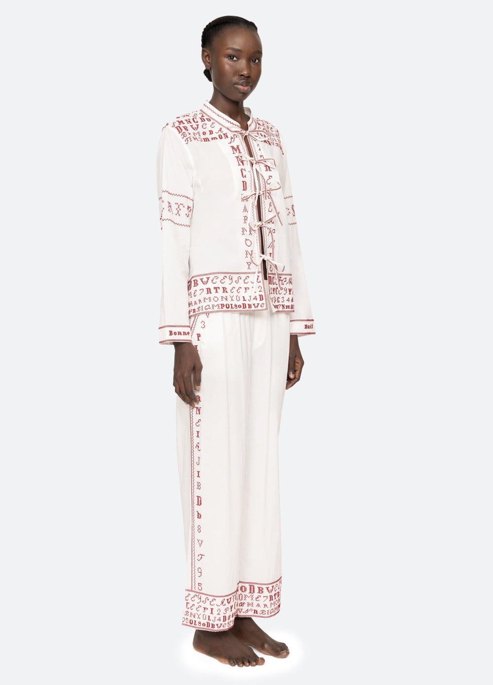 White Kit PJ Set | Sea New York