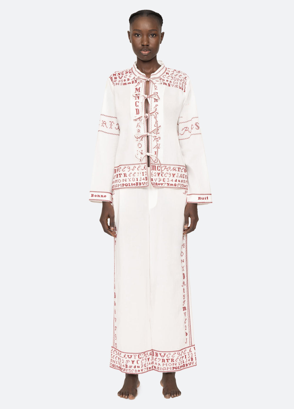 White Kit PJ Set | Sea New York
