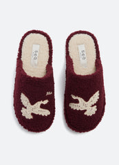 Burgundy Mika Slippers | Sea New York