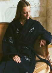 Navy Demi Robe | Sea New York