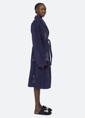 Navy Demi Robe | Sea New York