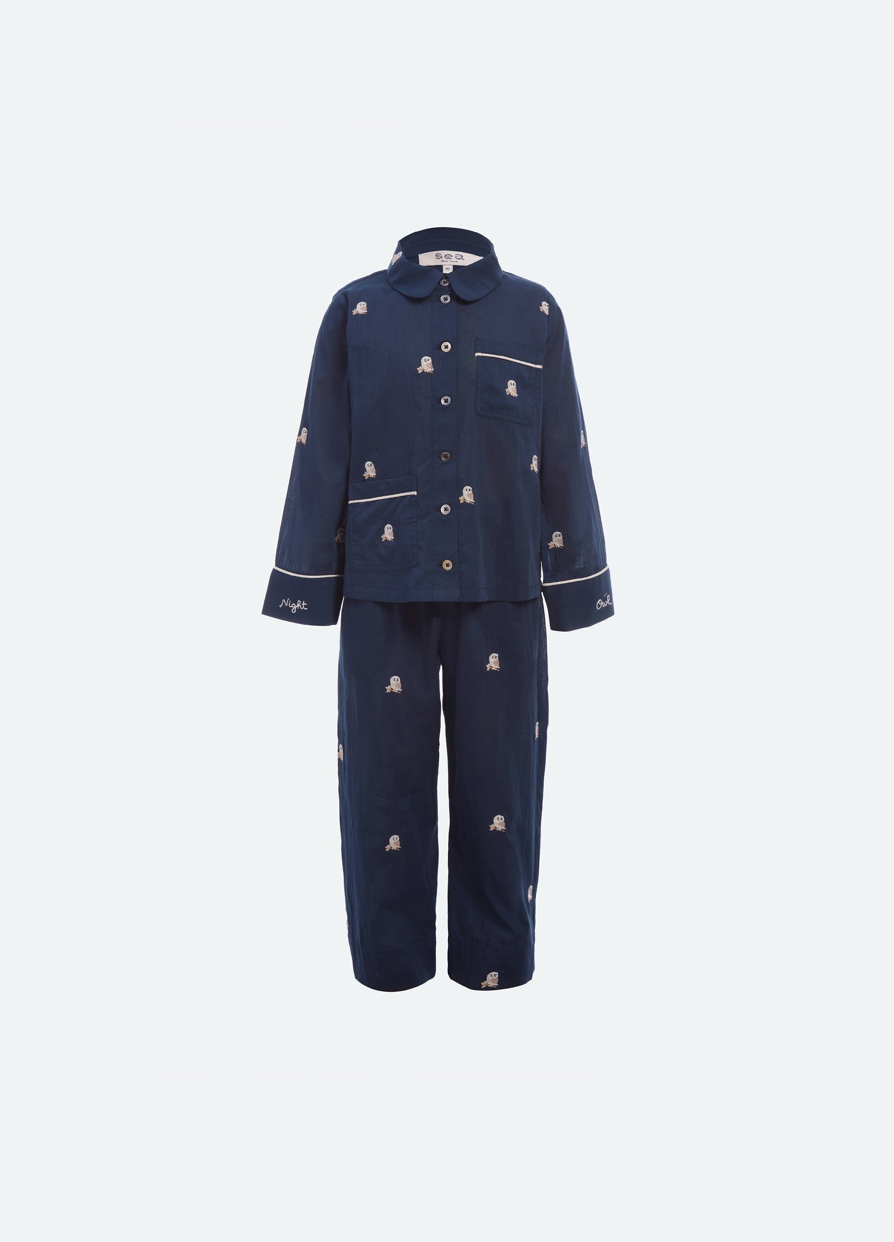 Navy Noella Kids PJ Set | Sea New York