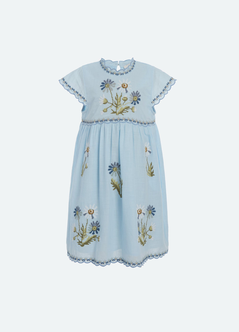 Blue Ayda Kids Dress | Sea New York