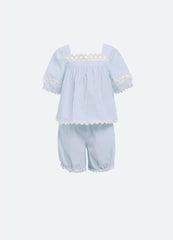 Blue Sascha Kids PJ Set | Sea New York