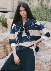Navy Juliet Scarf | Sea New York