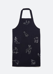 Navy Demi Apron | Sea New York