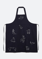 Navy Demi Apron | Sea New York