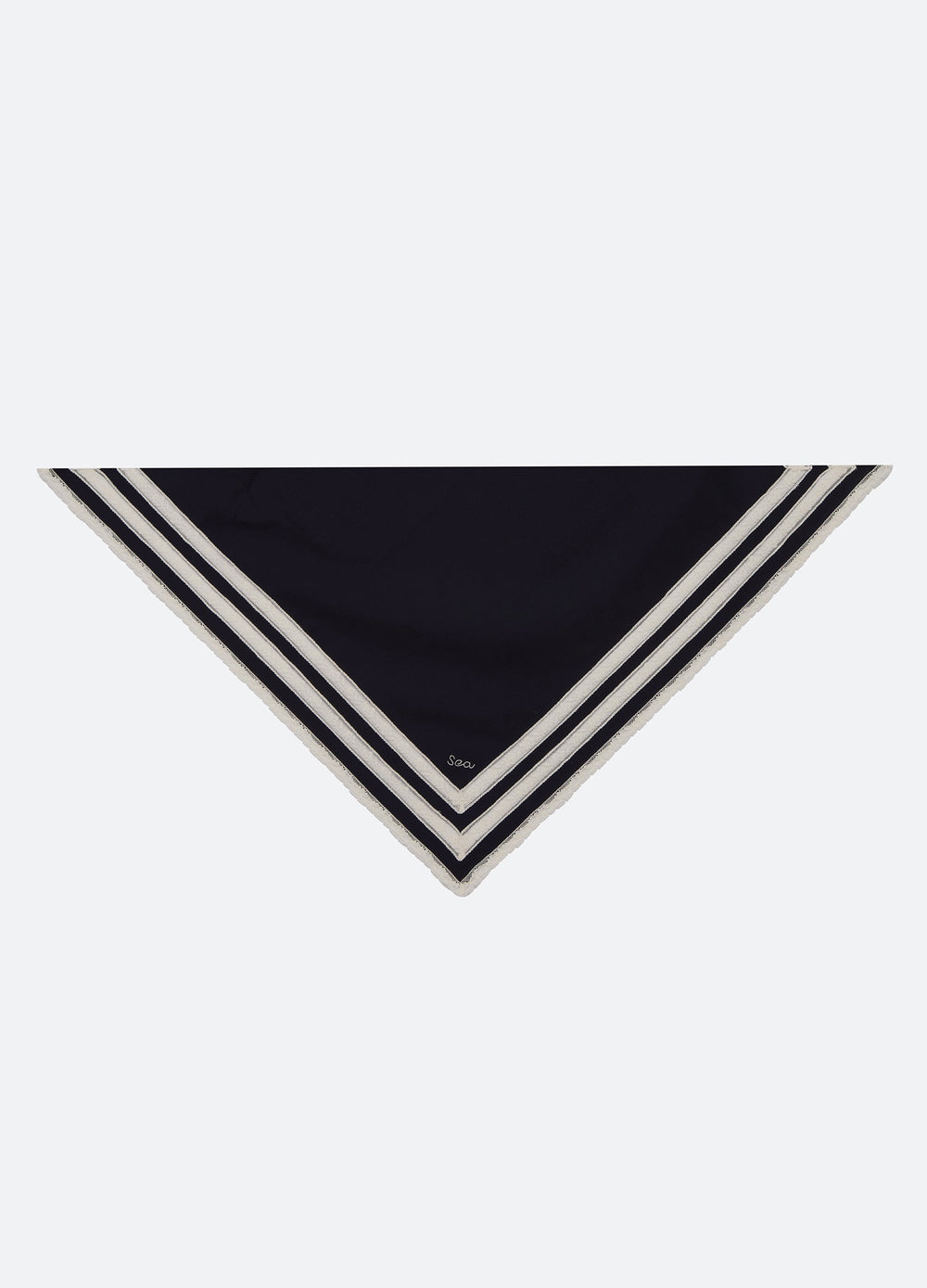 Navy Fiora Handkerchief | Sea New York