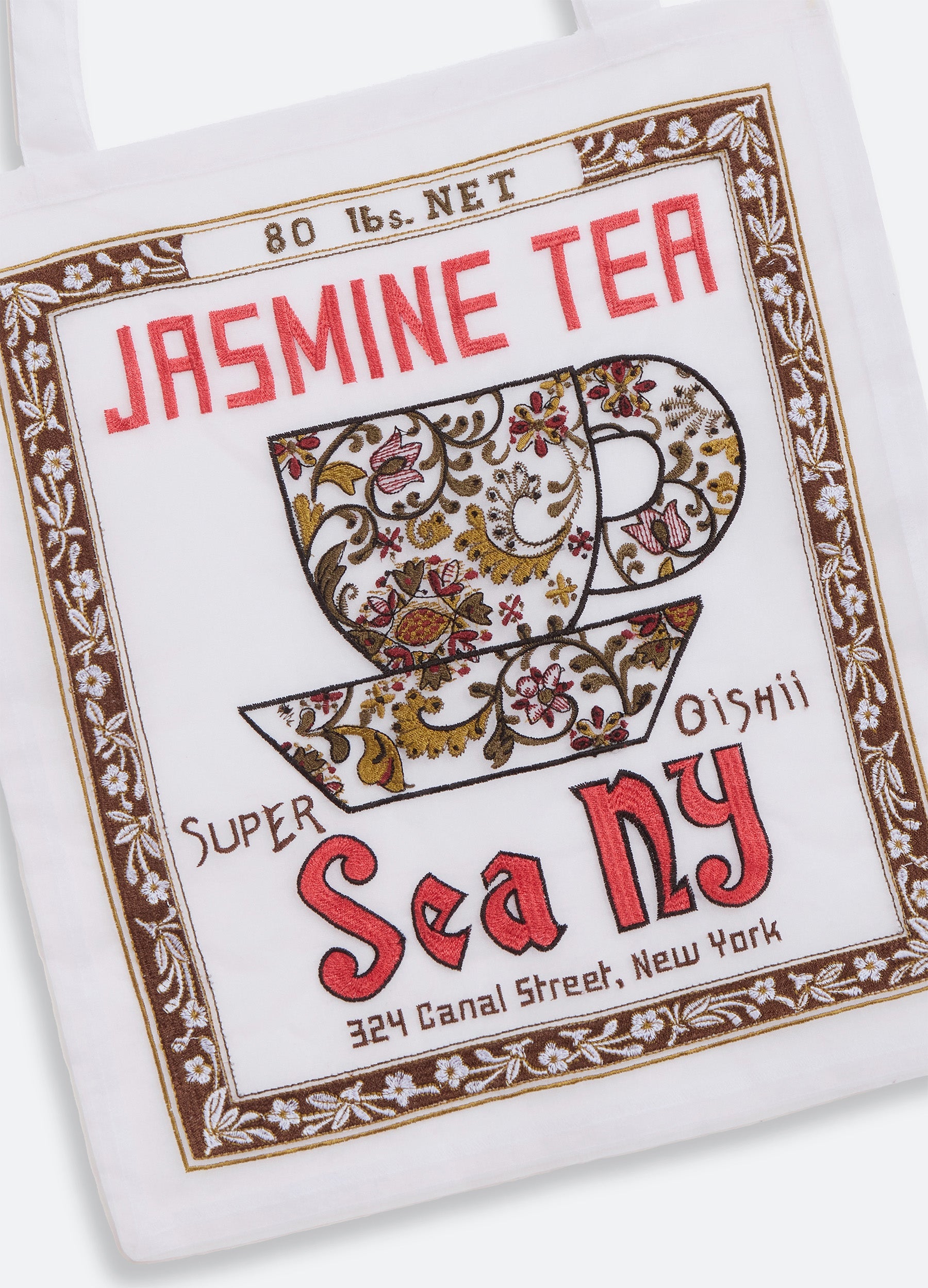 Multi Jasmine Tea Tote | Sea New York