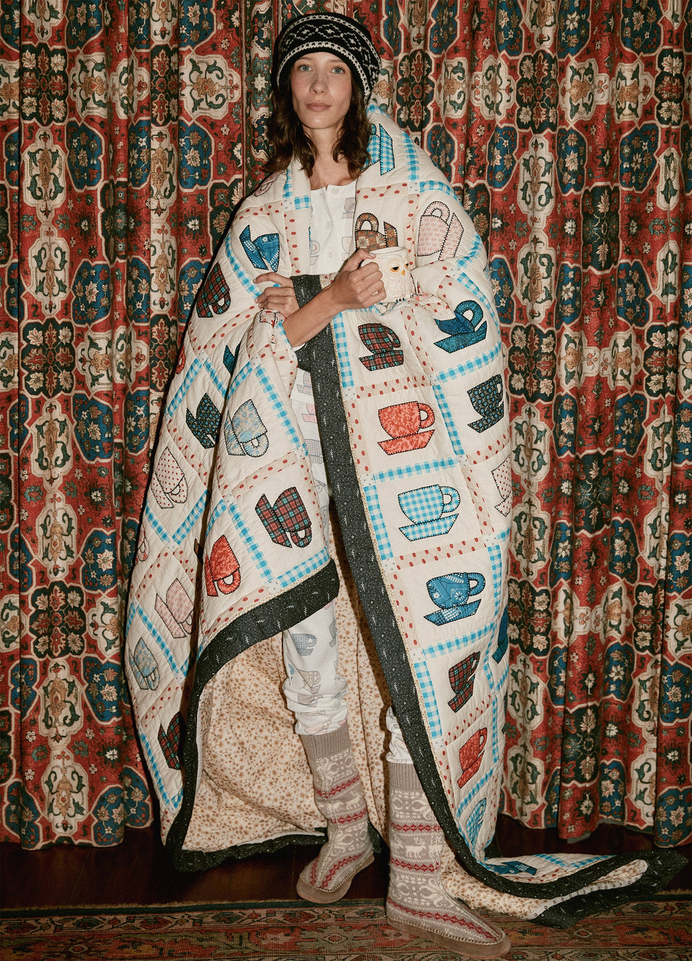 Multi Karmen Blanket | Sea New York