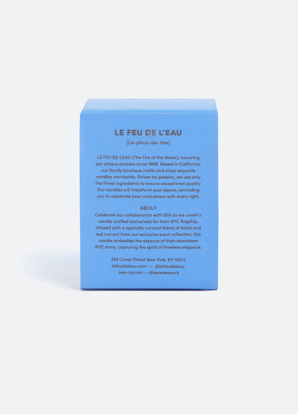 White Sea Candle | Sea New York
