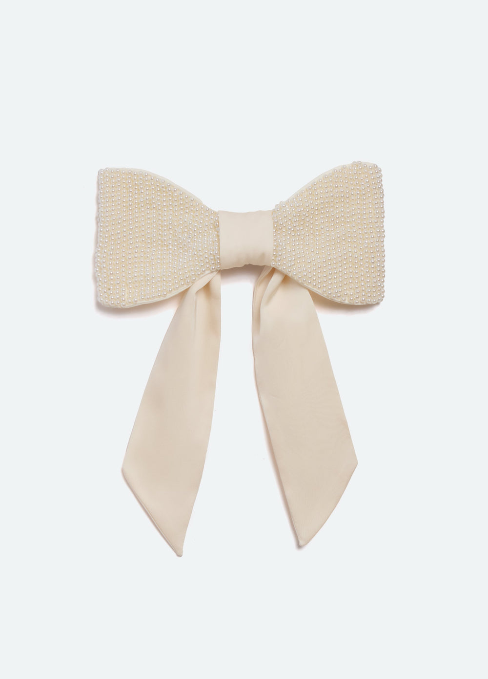 Cream Seraphine Bow Clip | Sea New York
