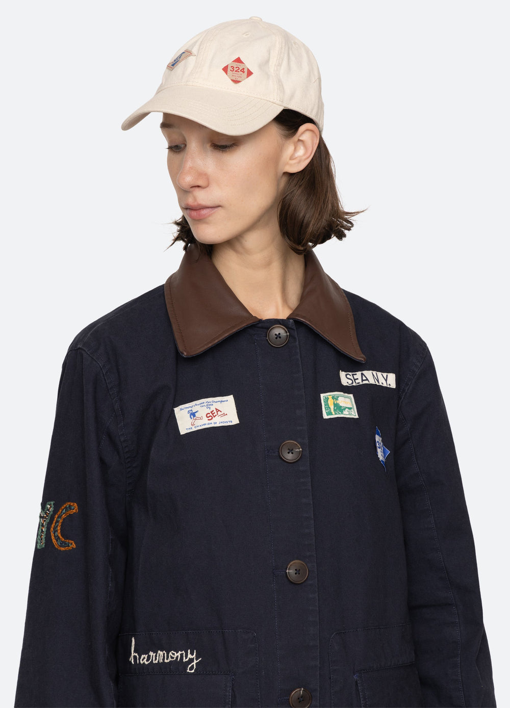Cream Carolyn Cap | Sea New York