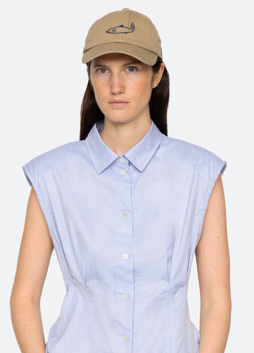 Navy Demi Cap | Sea New York
