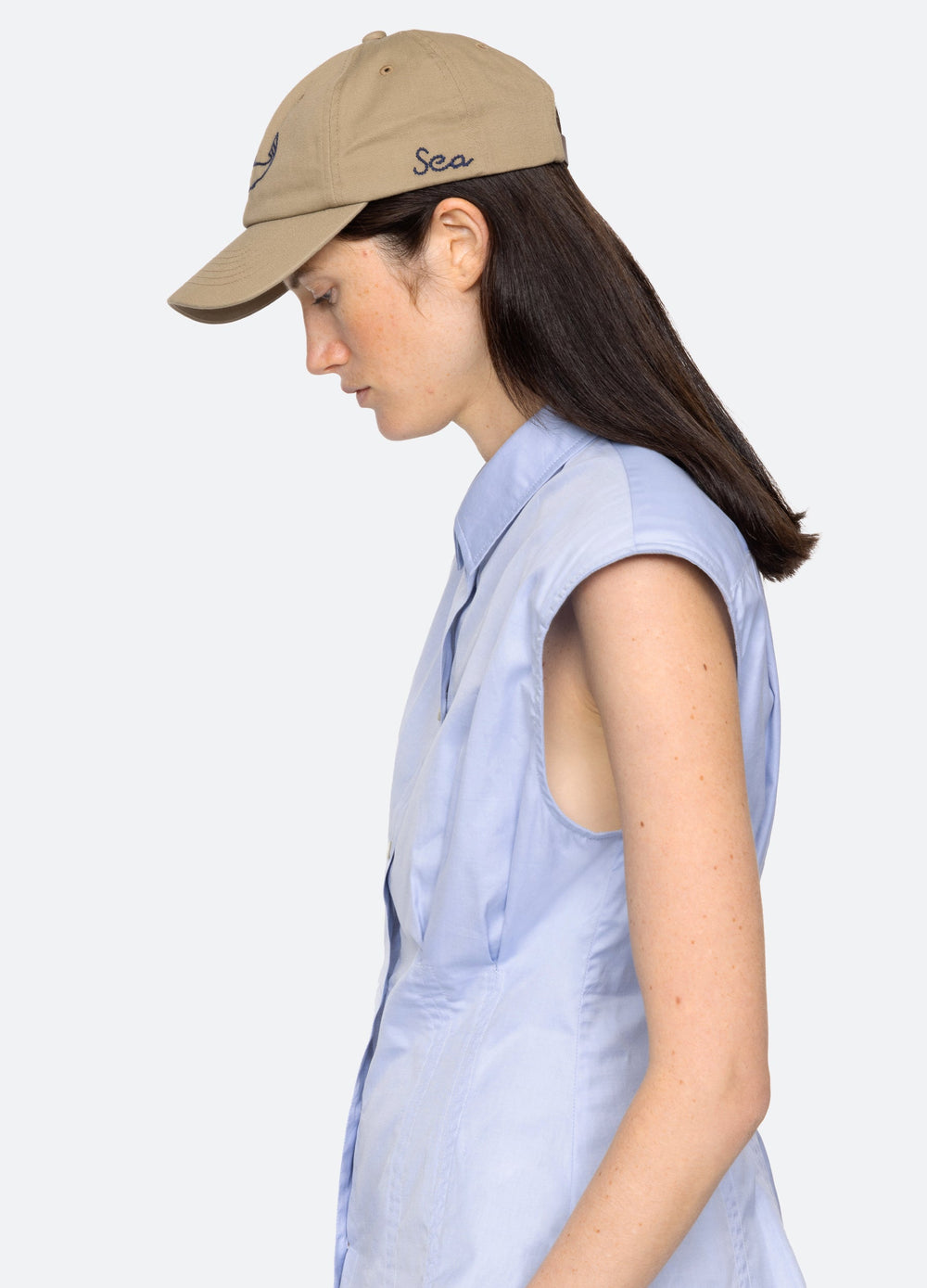 Navy Demi Cap | Sea New York
