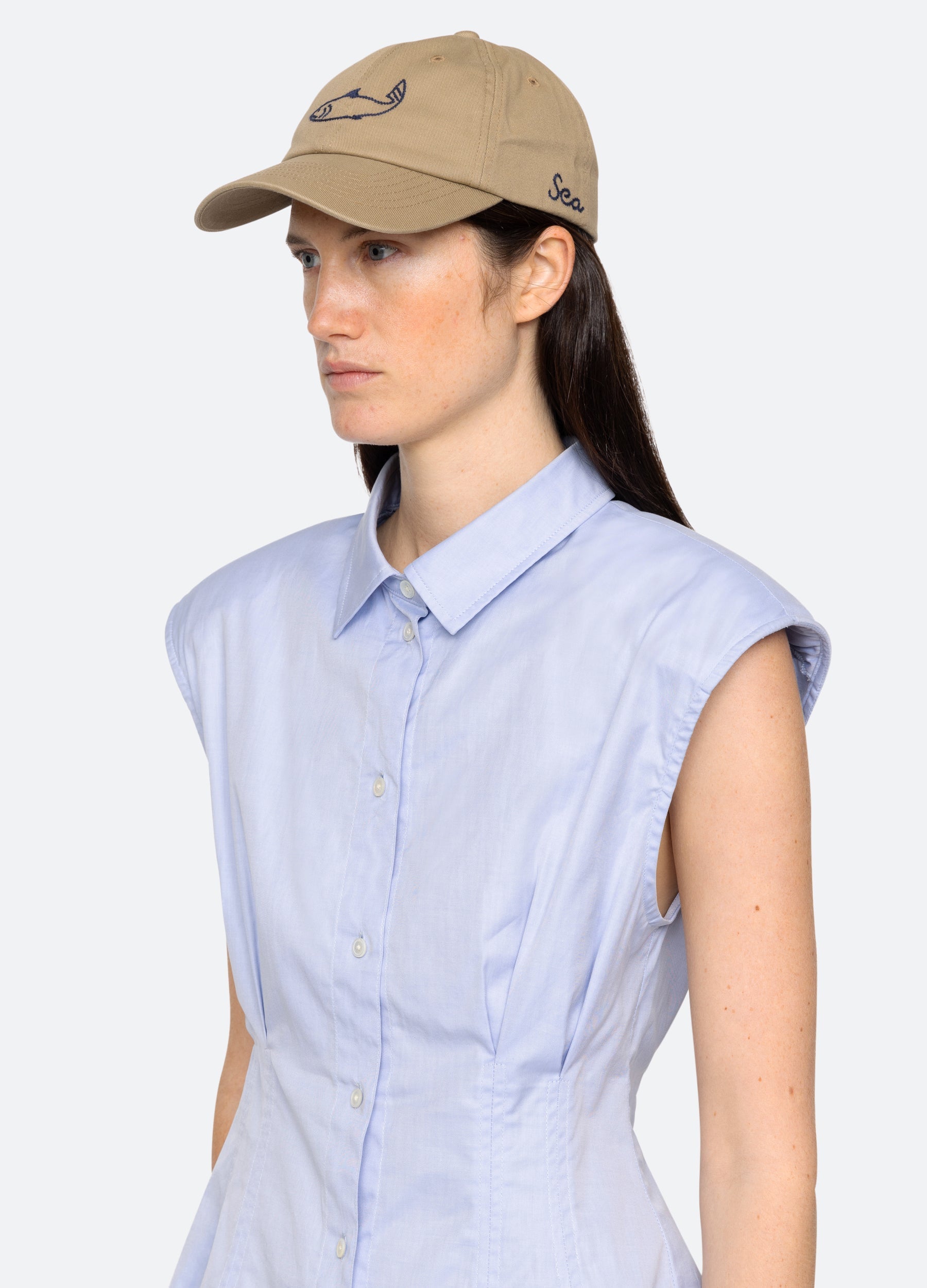 Navy Demi Cap | Sea New York