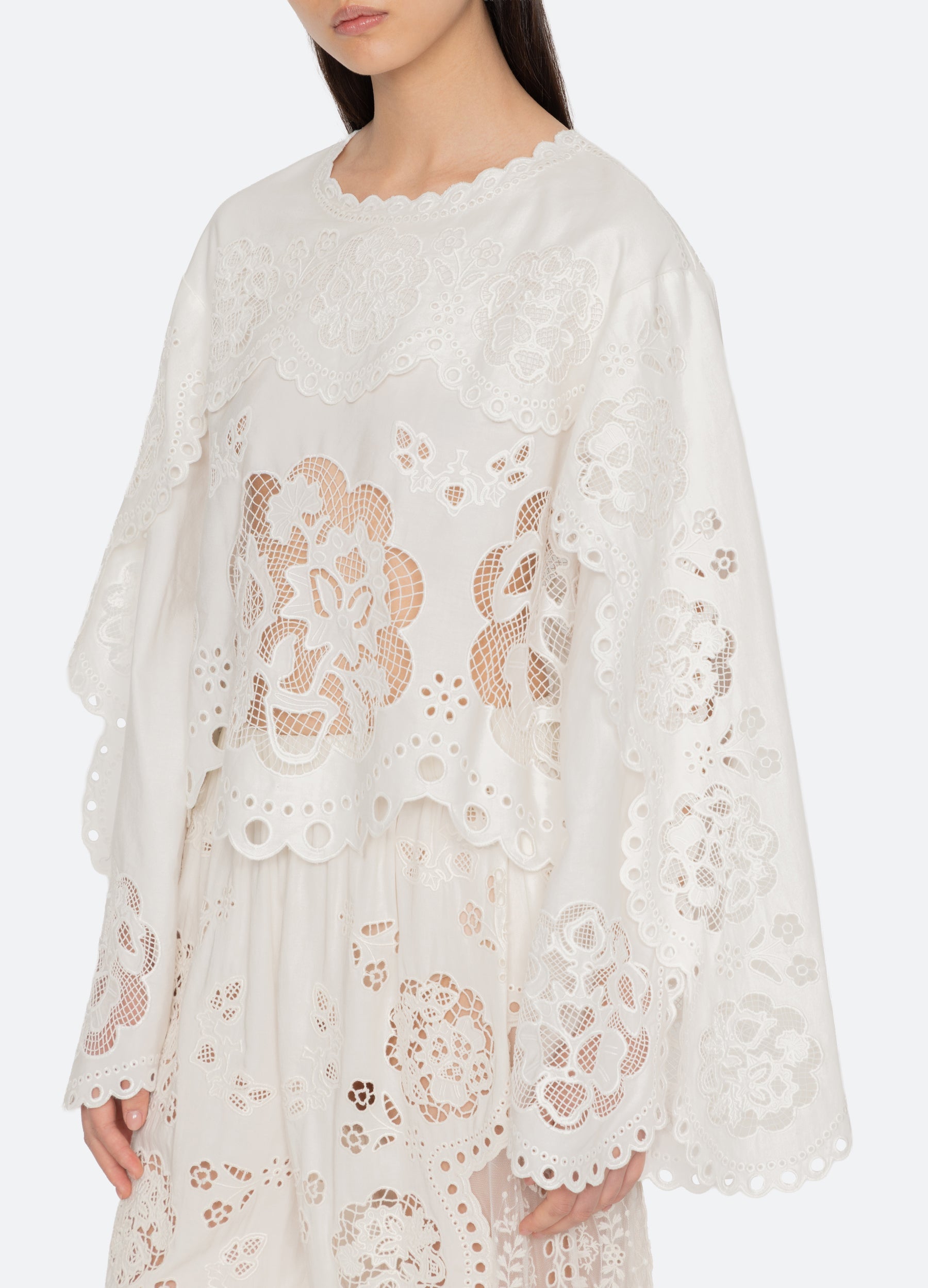 White Gardener L/S Top | Sea New York