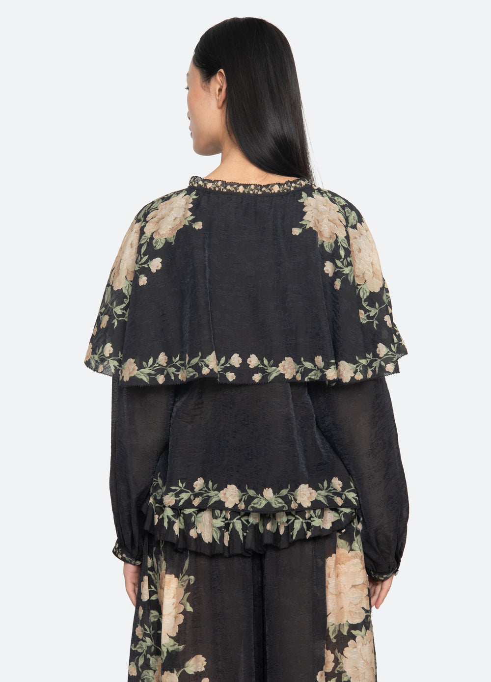 Black Christina Blouse | Sea New York