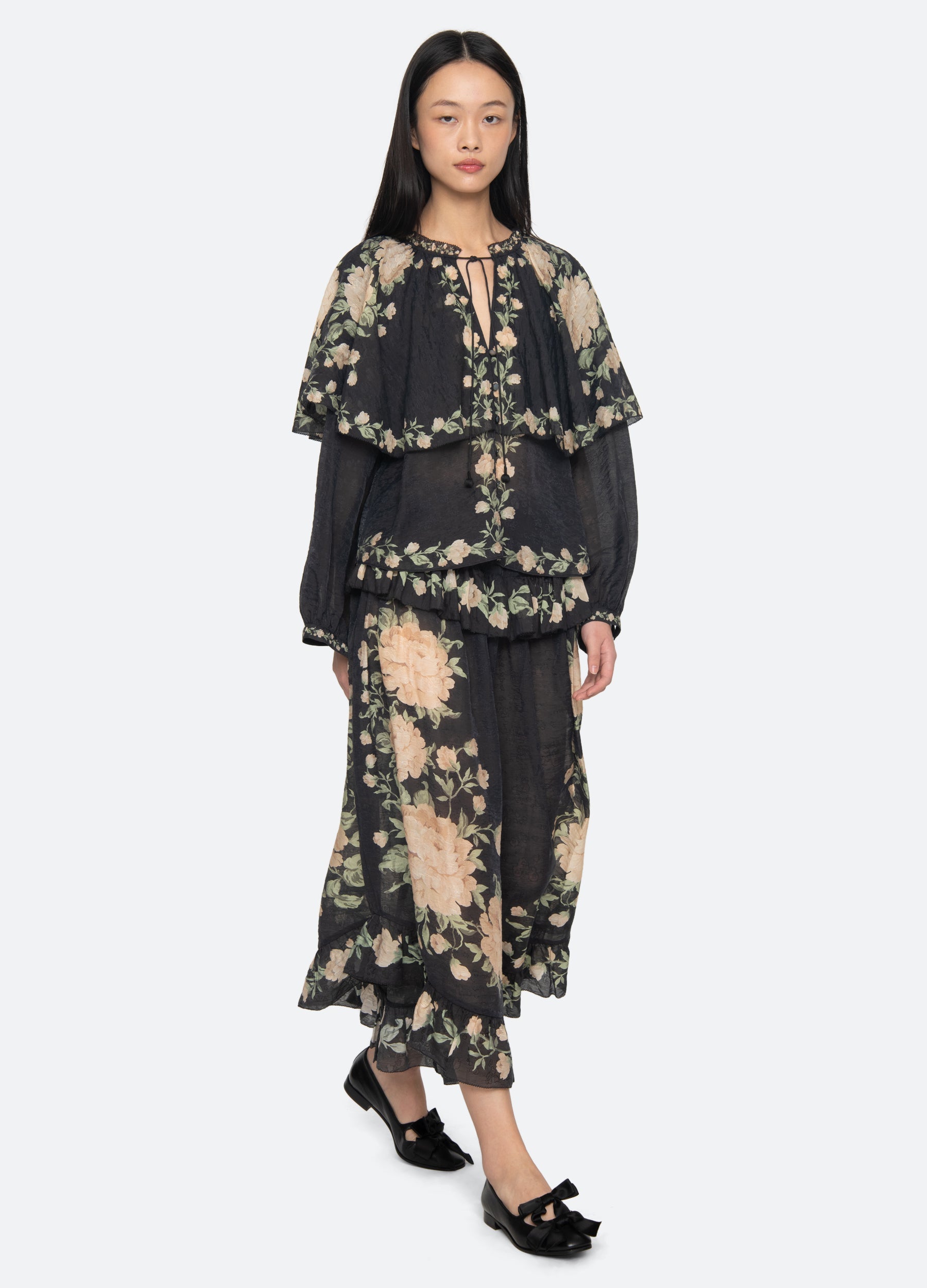 Black Christina Blouse | Sea New York
