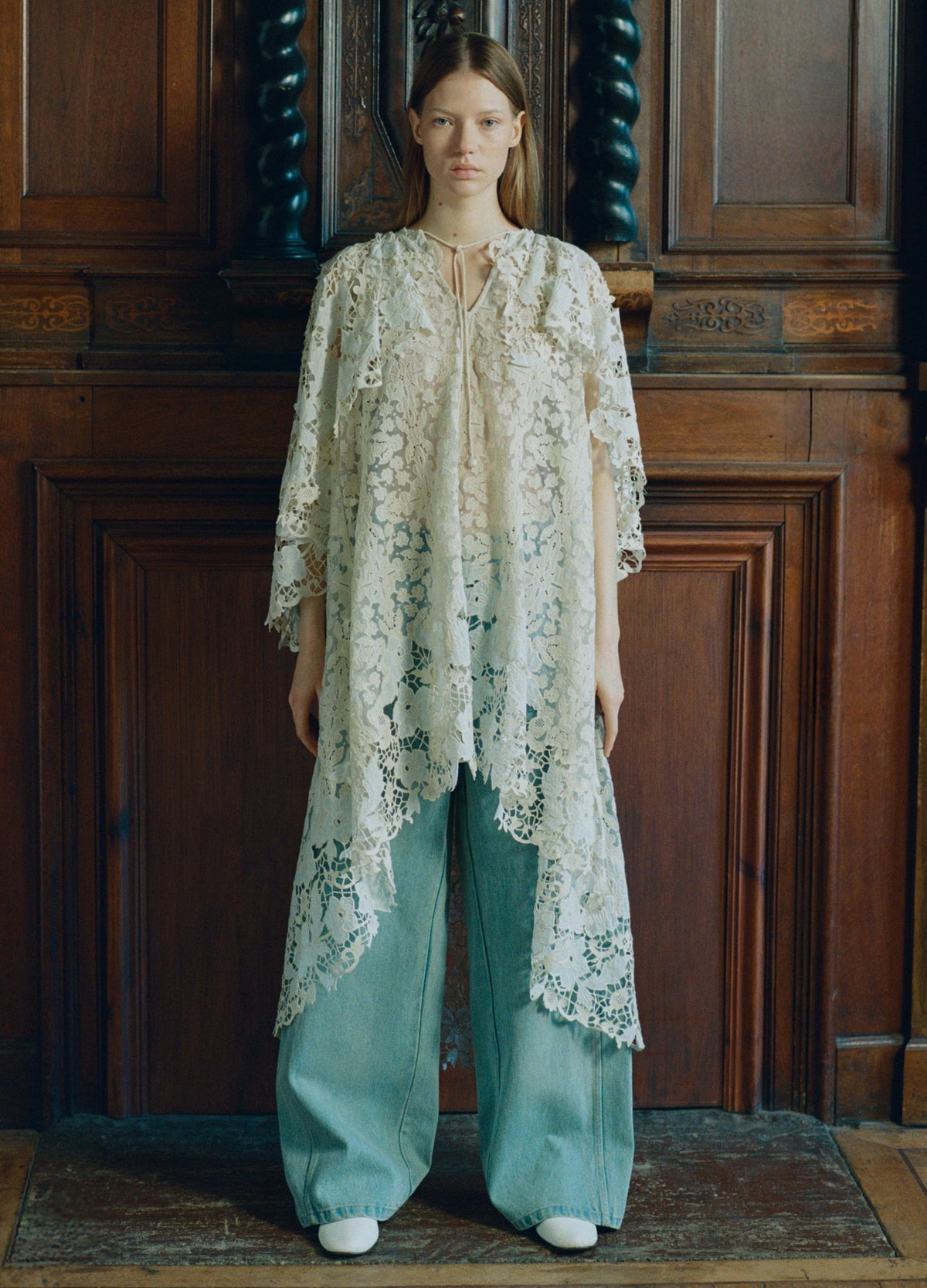 Blue Eileen Cape Dress | Sea New York