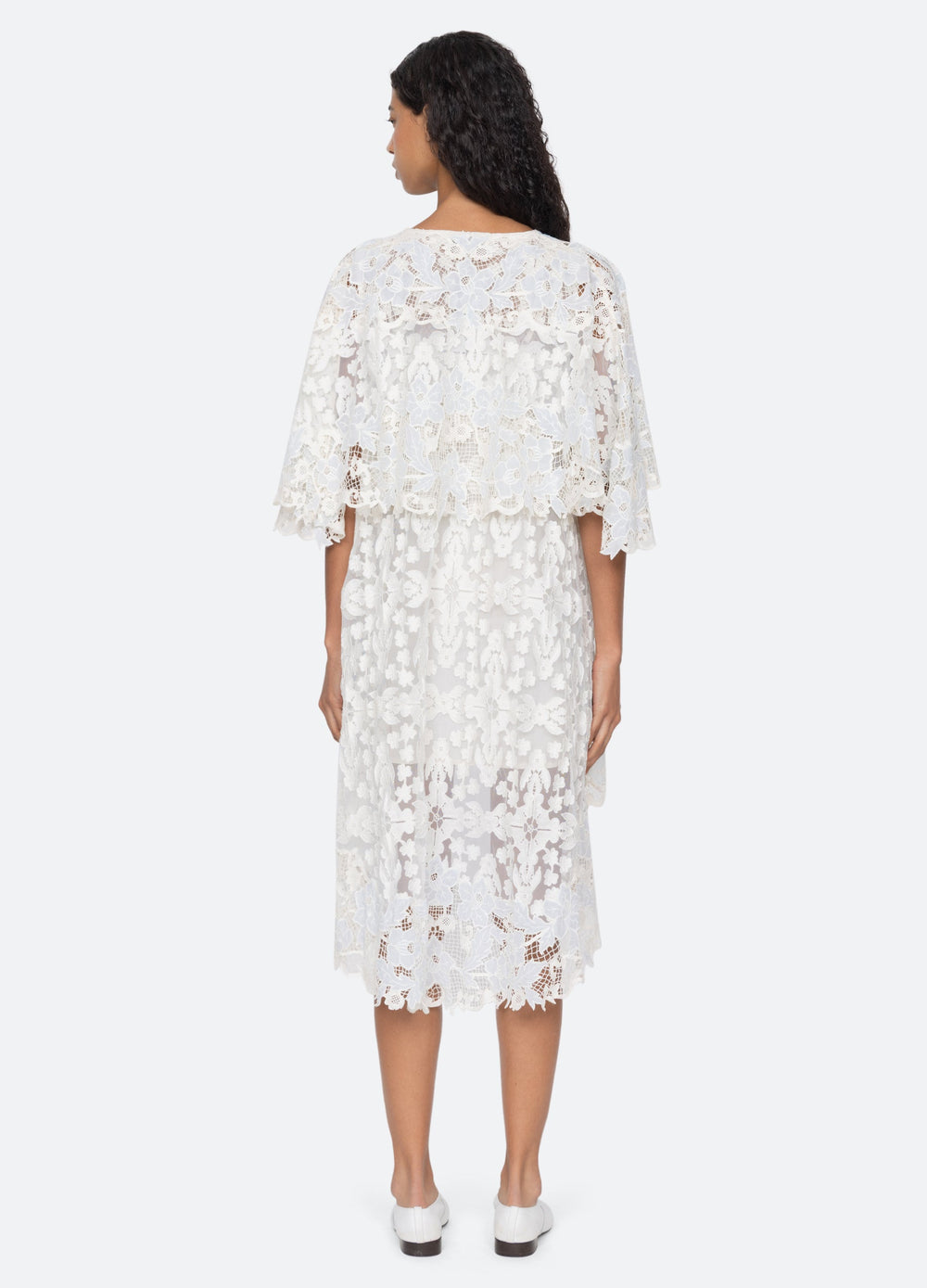 Blue Eileen Cape Dress | Sea New York