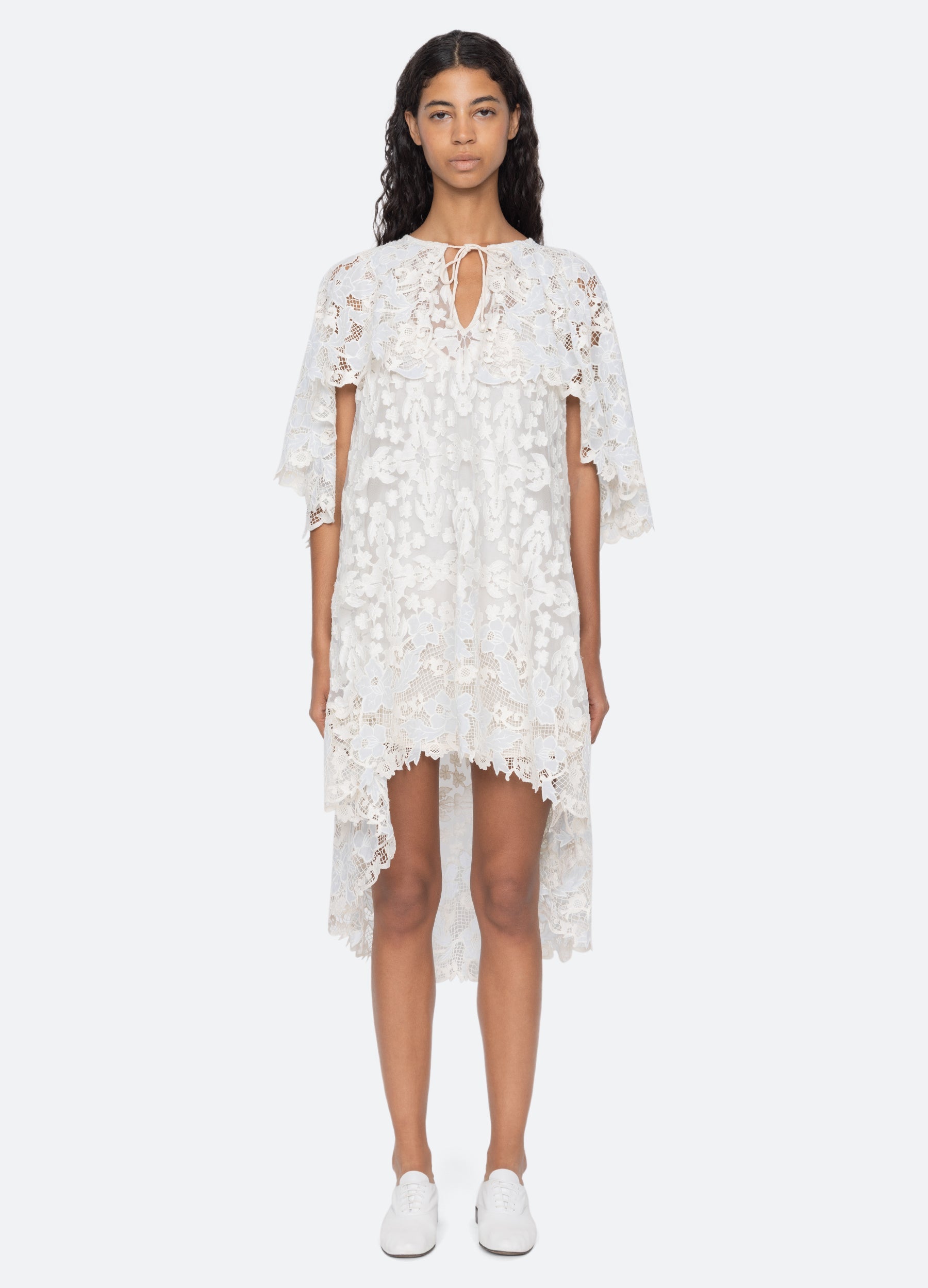 Blue Eileen Cape Dress | Sea New York