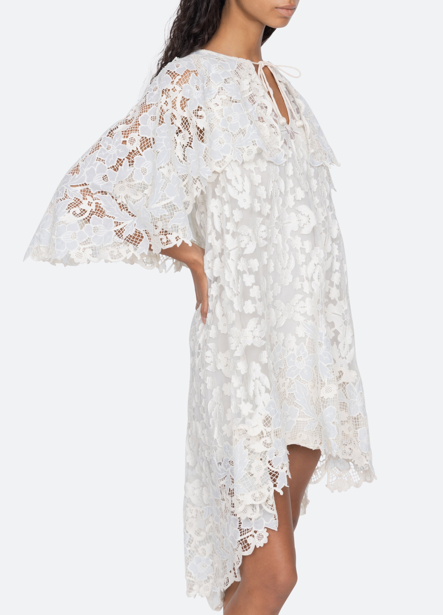 Blue Eileen Cape Dress | Sea New York