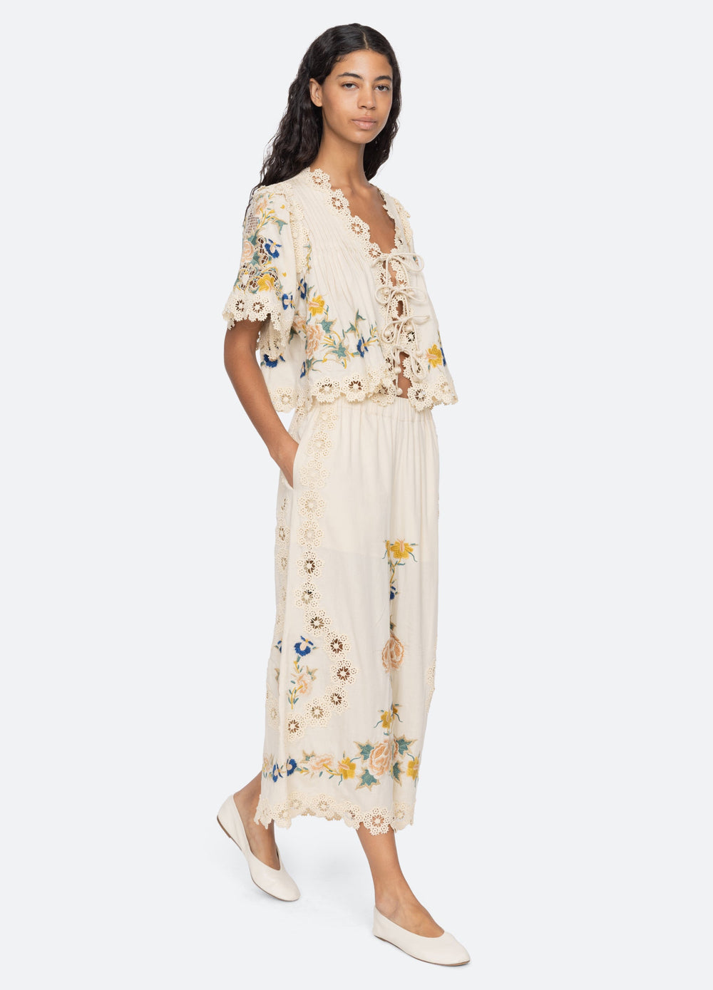 Cream Adonna Pants | Sea New York