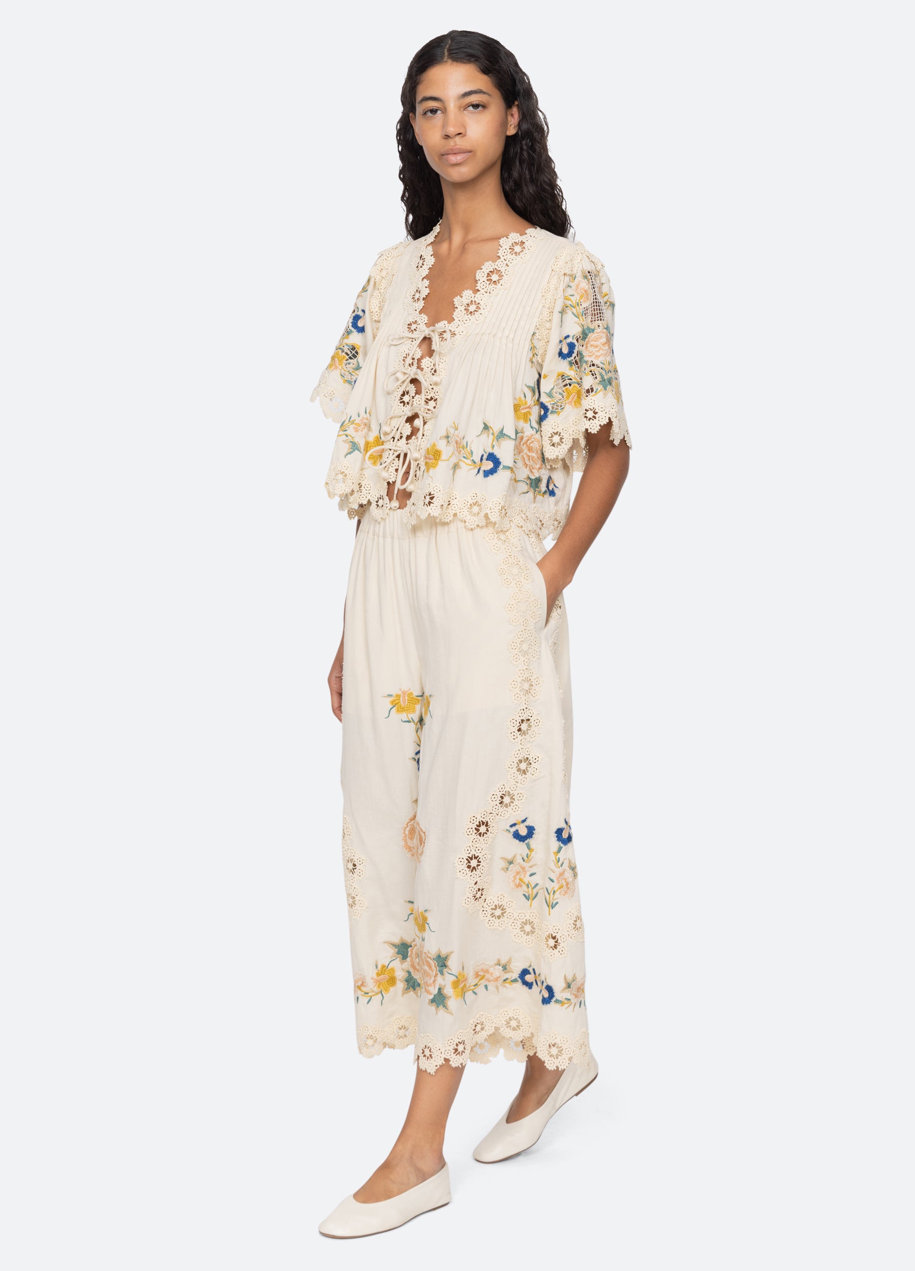 Cream Adonna S/S Top | Sea New York