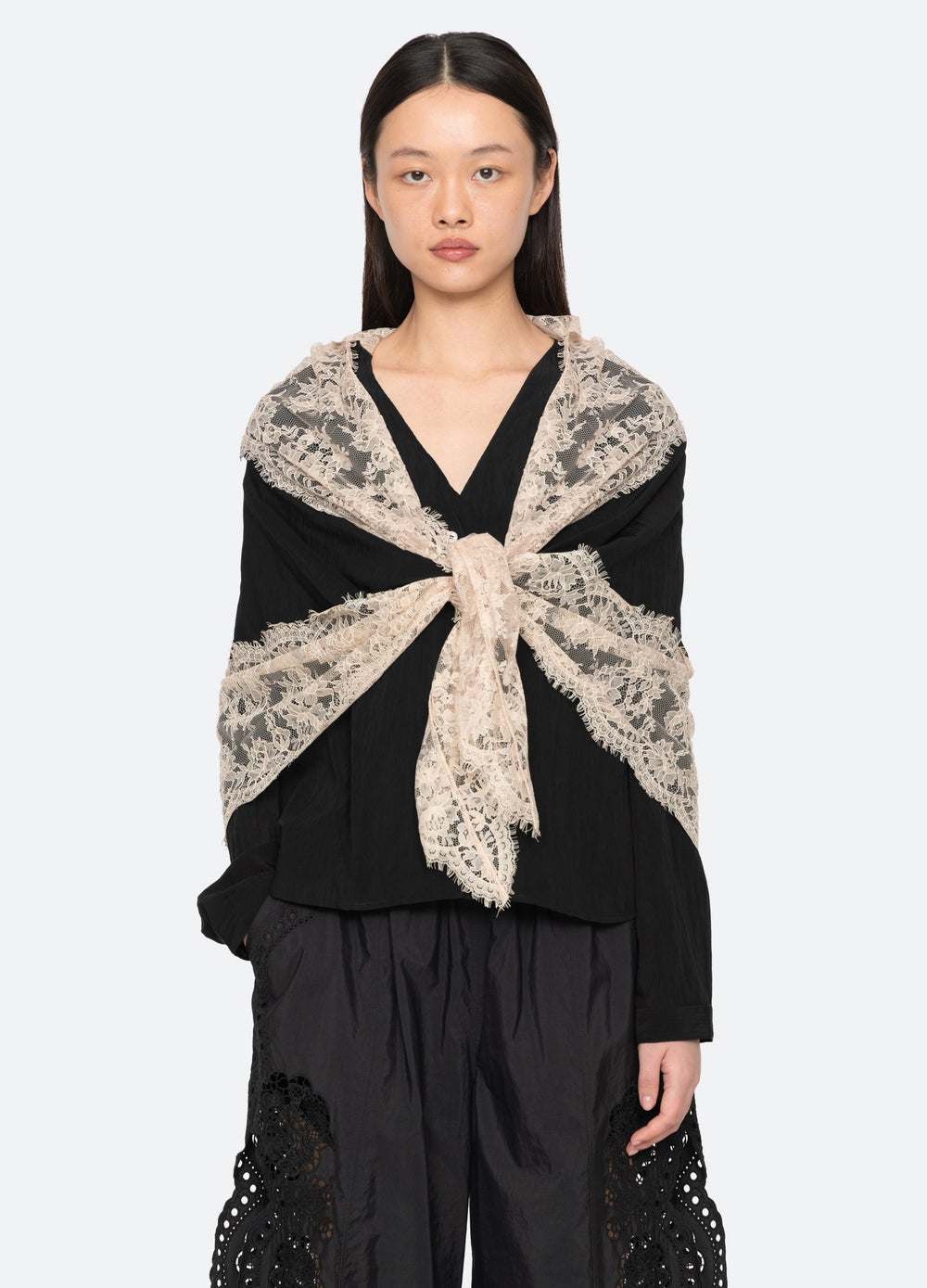 Black Lisette Blouse | Sea New York