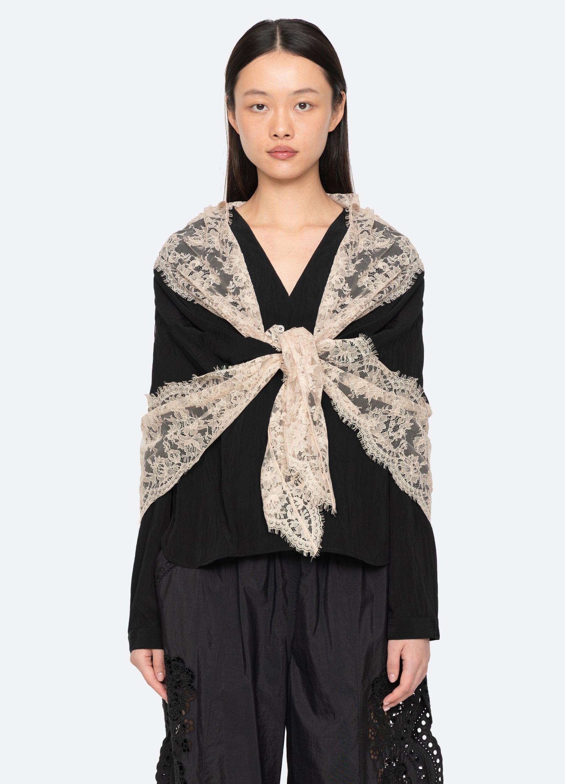 Black Lisette Blouse | Sea New York