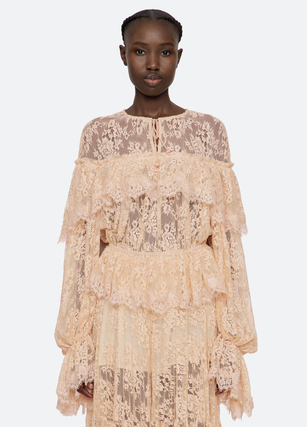 Khaki Sharleen L/S Top | Sea New York