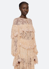 Khaki Sharleen L/S Top | Sea New York