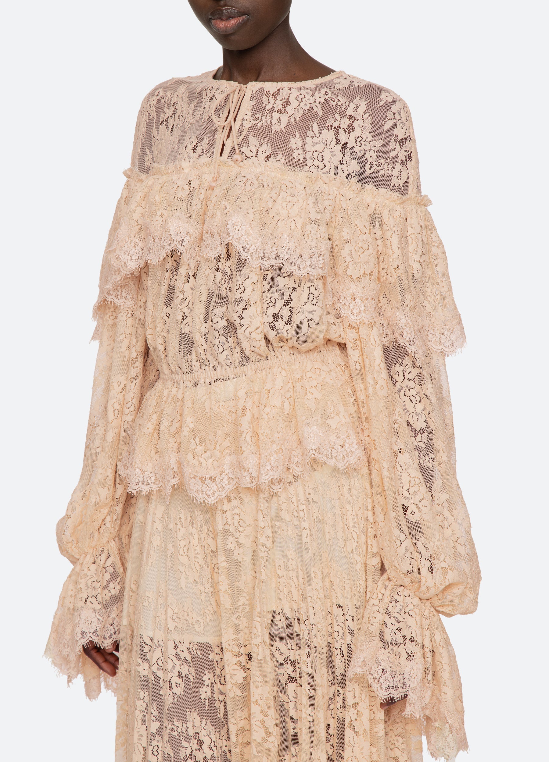 Khaki Sharleen L/S Top | Sea New York