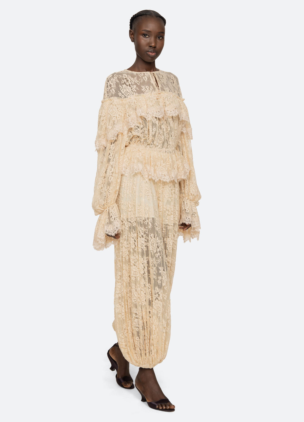 Khaki Sharleen Pants | Sea New York