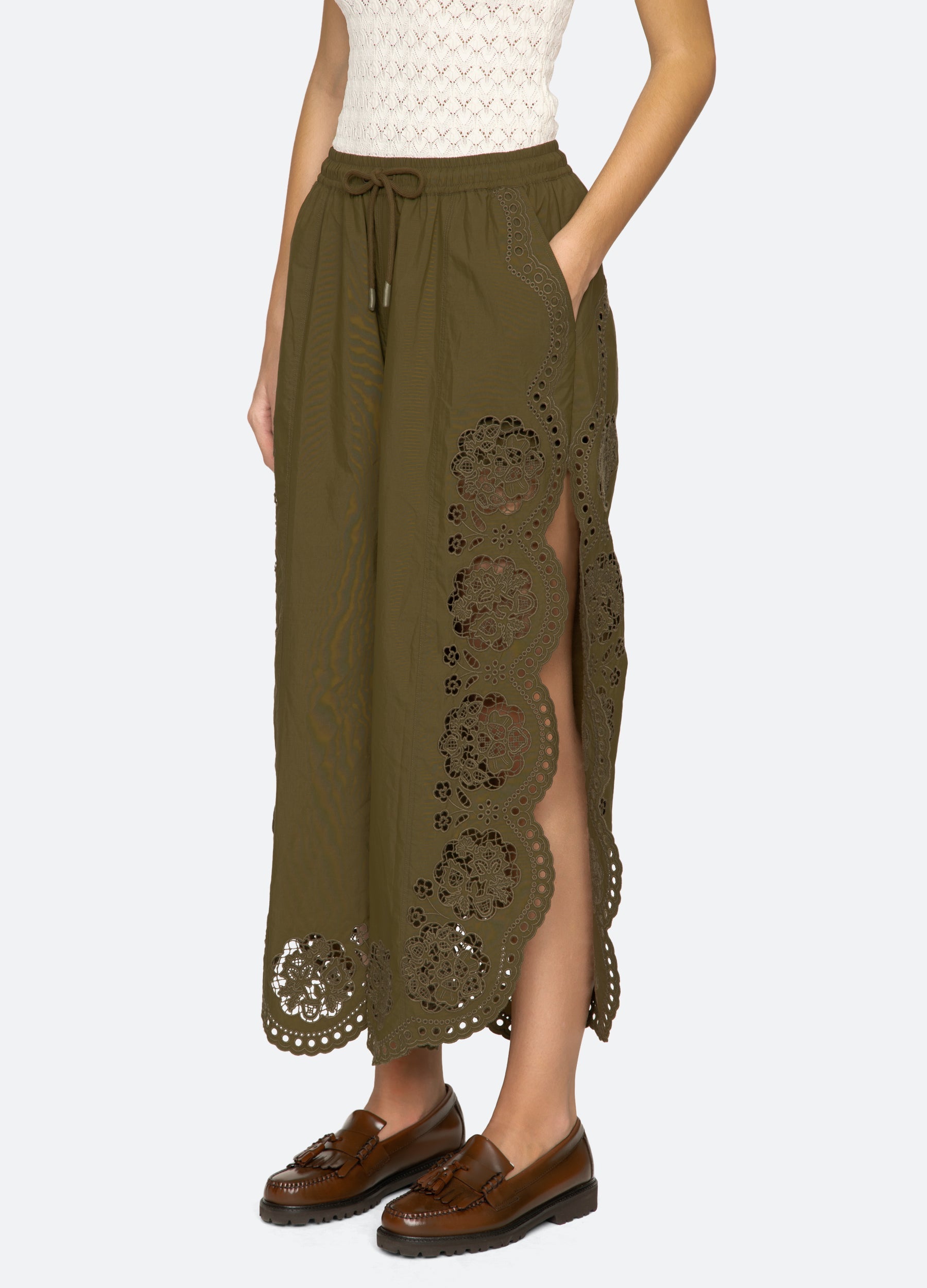 Black Vittoria Pants | Sea New York