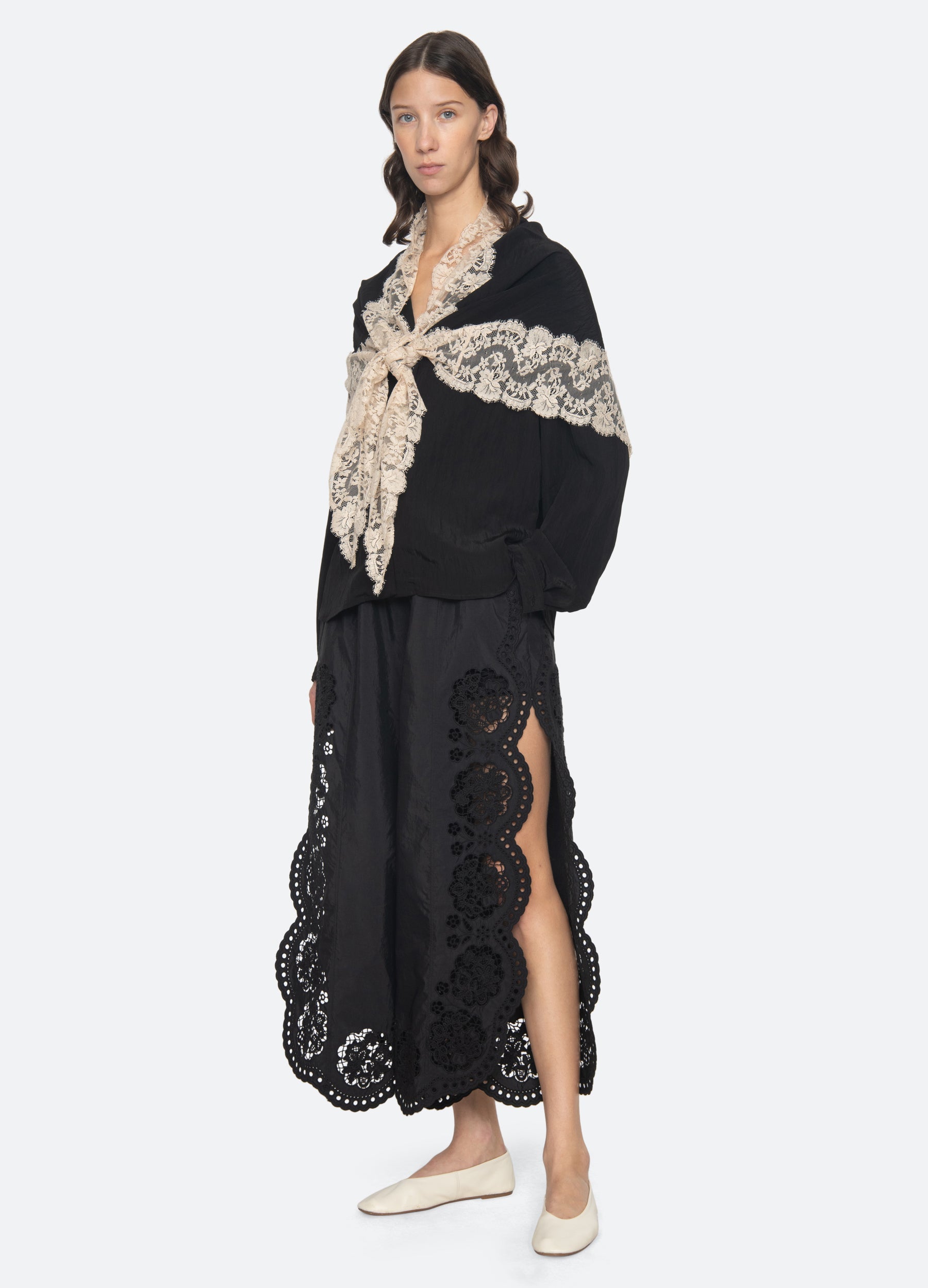 Black Vittoria Pants | Sea New York